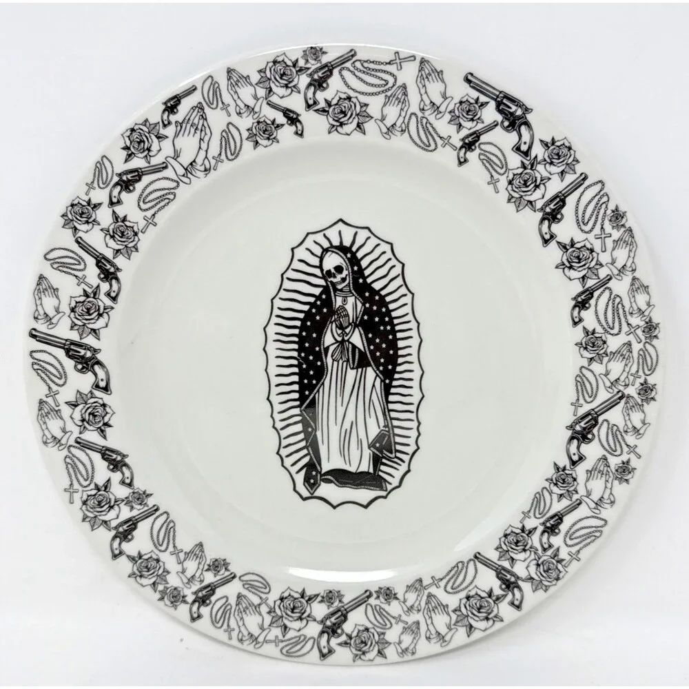 2 VTG Churchill Santa Muerte Plates 8